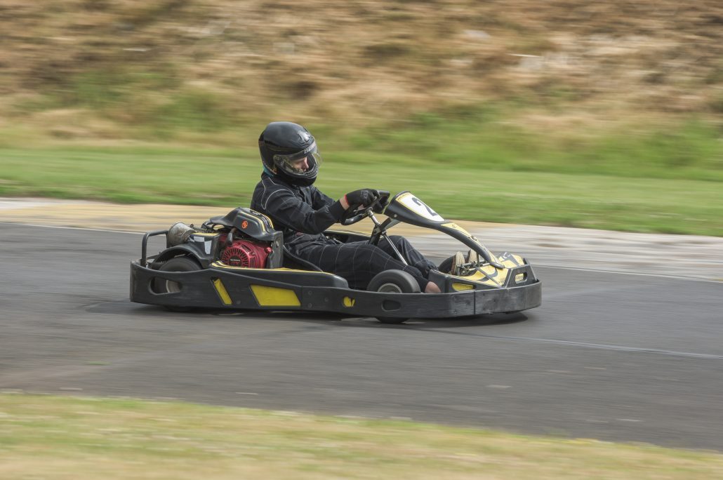 karting on track